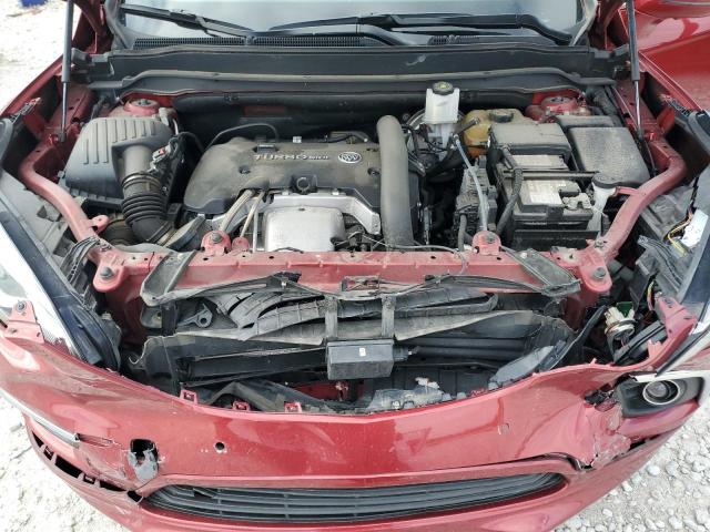 LRBFX4SX6JD005350 - 2018 BUICK ENVISION PREMIUM II RED photo 12