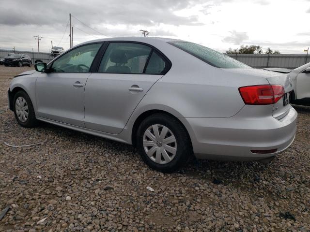 3VW2K7AJ4FM321366 - 2015 VOLKSWAGEN JETTA BASE Silber Foto 2