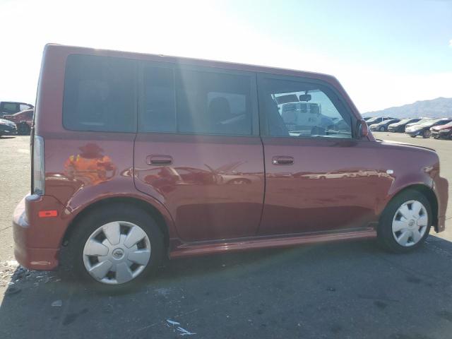 JTLKT324364112606 - 2006 TOYOTA SCION XB BURGUNDY photo 3