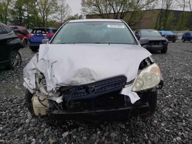 2T1KR32E27C626559 - 2007 TOYOTA COROLLA MA XR SILVER photo 5