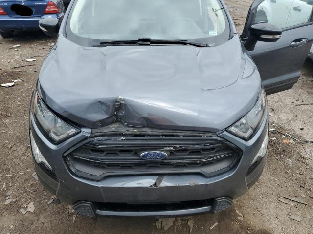 MAJ6S3JL6KC309008 - 2019 FORD ECOSPORT SES GRAY photo 11