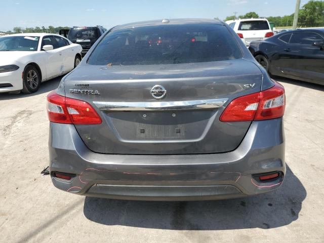 3N1AB7AP2HL692833 - 2017 NISSAN SENTRA S GRAY photo 6