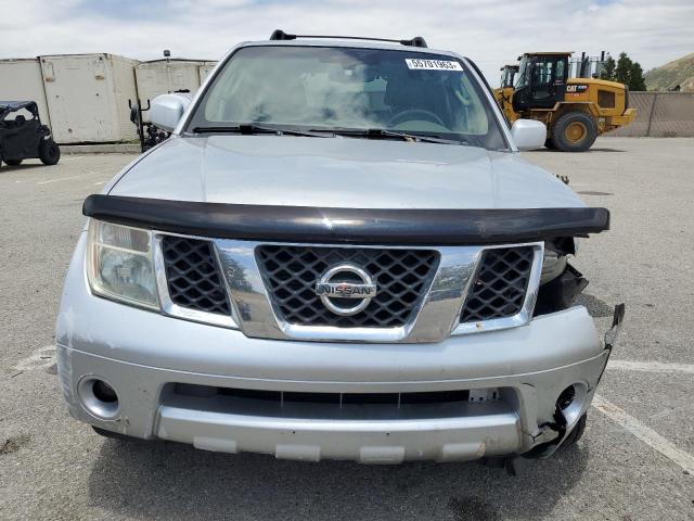 5N1AR18U75C705225 - 2005 NISSAN PATHFINDER LE SILVER photo 5