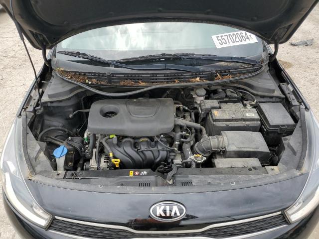 3KPA24AB0KE211327 - 2019 KIA RIO S BLACK photo 11