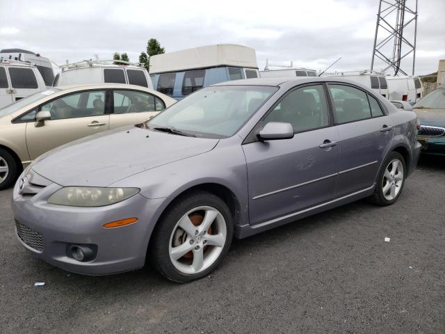 1YVHP84D865M35784 - 2006 MAZDA 6 S GRAY photo 1