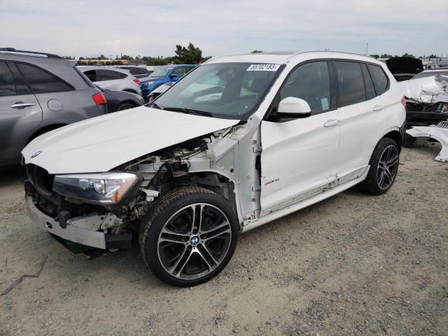 5UXWZ7C38H0X43160 - 2017 BMW X3 SDRIVE28I WHITE photo 1