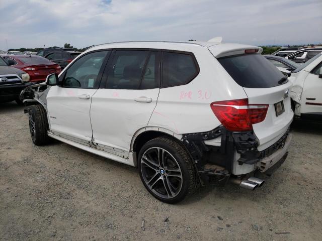 5UXWZ7C38H0X43160 - 2017 BMW X3 SDRIVE28I WHITE photo 2
