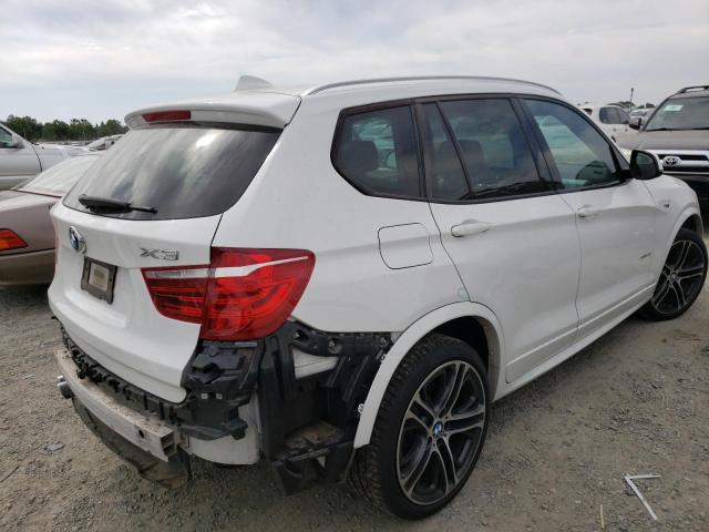 5UXWZ7C38H0X43160 - 2017 BMW X3 SDRIVE28I WHITE photo 3