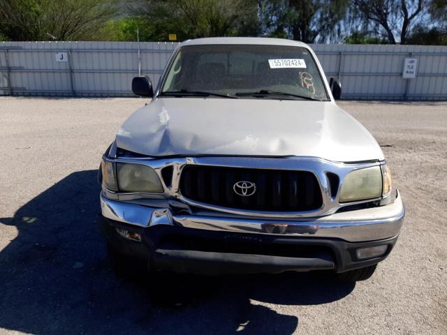 5TEGN92N12Z127081 - 2002 TOYOTA TACOMA DOUBLE CAB PRERUNNER SILVER photo 5