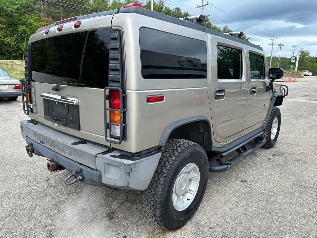 5GRGN23U93H142538 - 2003 HUMMER H2 BEIGE photo 4