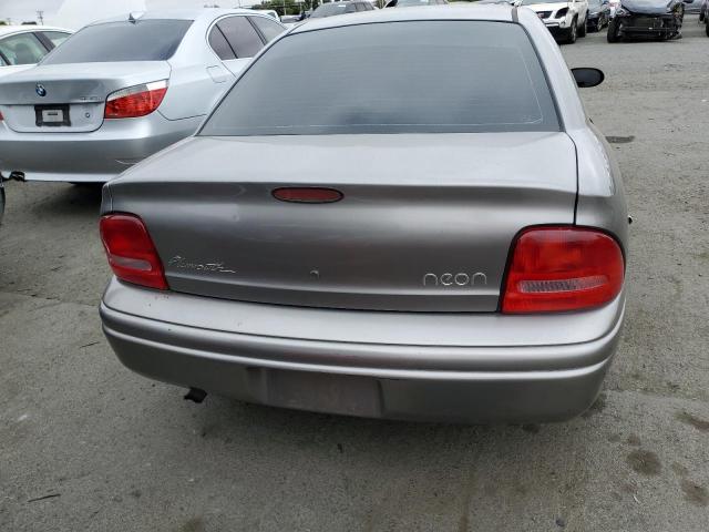 3P3ES42Y4XT590940 - 1999 PLYMOUTH NEON HIGHLINE GRAY photo 6