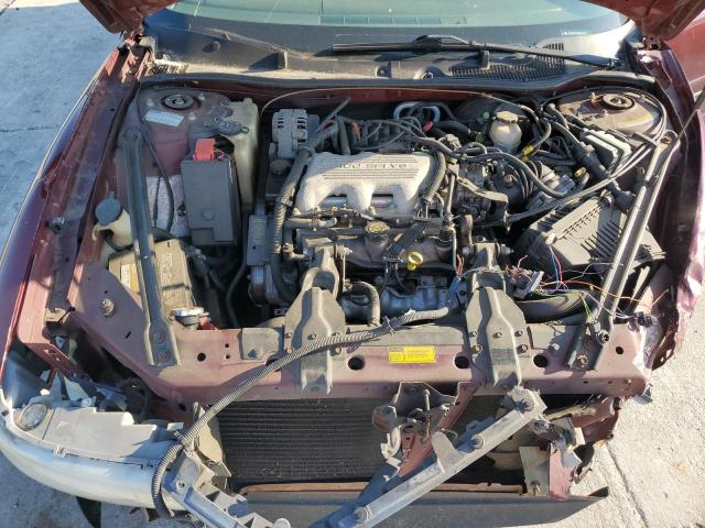 2G4WY52M9X1474863 - 1999 BUICK CENTURY LIMITED BURGUNDY photo 11