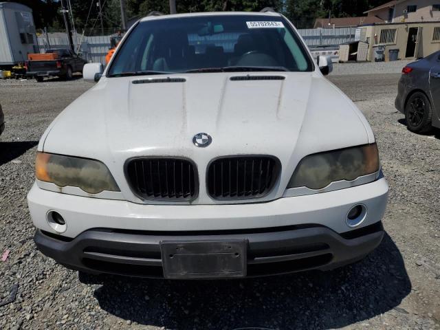 5UXFA53562LP28997 - 2002 BMW X5 3.0I WHITE photo 5