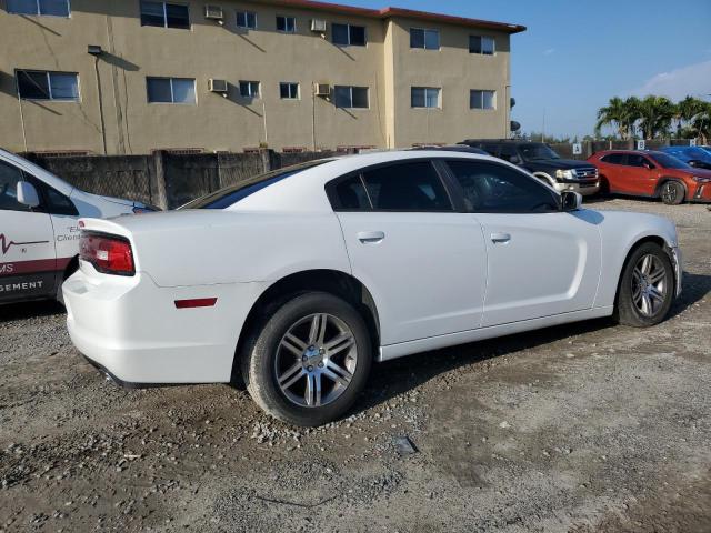 2C3CDXAT3DH701334 - 2013 DODGE CHARGER POLICE WHITE photo 3