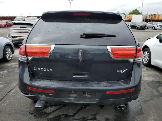 2LMDJ6JK5DBL20968 - 2013 LINCOLN MKX GRAY photo 6