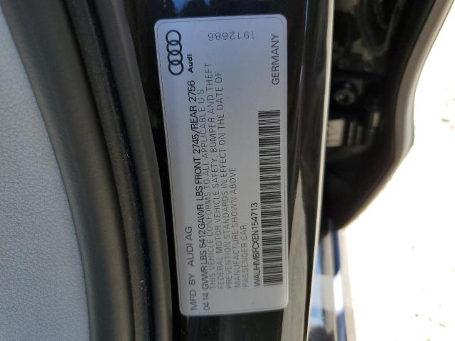 WAUHMBFCXEN154713 - 2014 AUDI A6 PRESTIGE ნაცრისფერი ფოტო 13