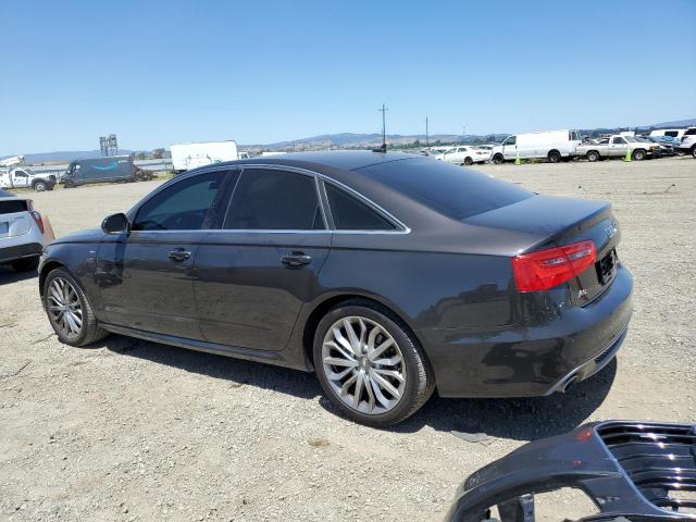 WAUHMBFCXEN154713 - 2014 AUDI A6 PRESTIGE ნაცრისფერი ფოტო 2