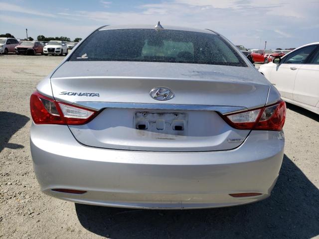 5NPEC4AC3DH681552 - 2013 HYUNDAI SONATA SE SILVER photo 6