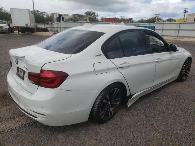 WBA8E1C59JA178144 - 2018 BMW 330E WHITE photo 3