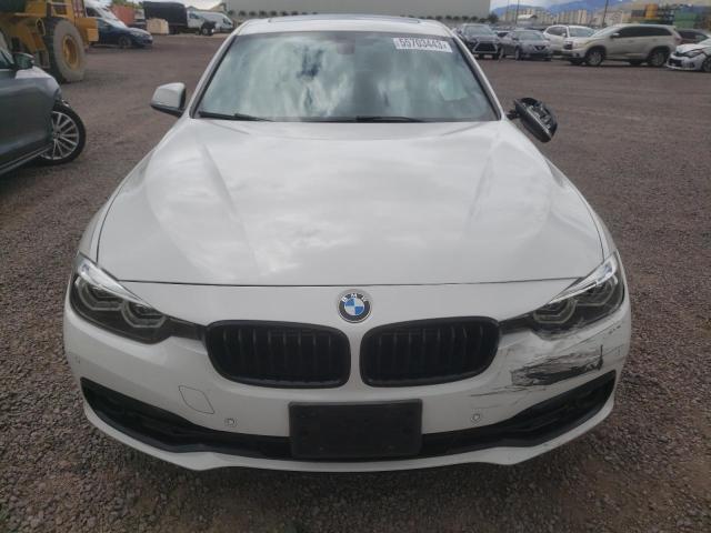 WBA8E1C59JA178144 - 2018 BMW 330E WHITE photo 5