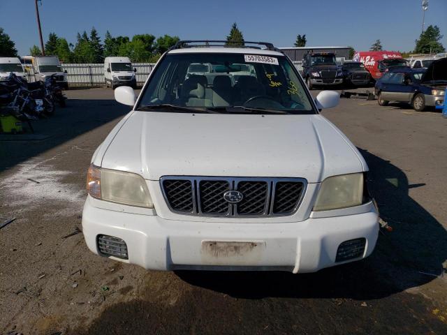 JF1SF65652H733033 - 2002 SUBARU FORESTER S 白色 照片 5
