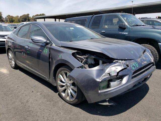 KMHFH4JG9DA256929 - 2013 HYUNDAI AZERA GLS GRAY photo 4