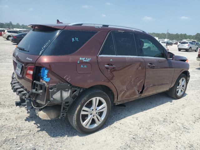 4JGDA5HB7FA450616 - 2015 MERCEDES-BENZ ML 350 4MATIC BURGUNDY photo 3