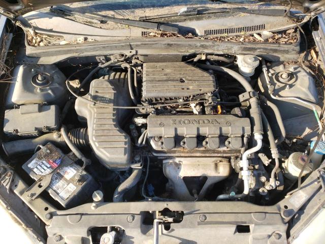 2HGES16335H513786 - 2005 HONDA CIVIC DX VP ნაცრისფერი ფოტო 11