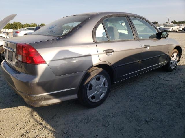 2HGES16335H513786 - 2005 HONDA CIVIC DX VP ნაცრისფერი ფოტო 3