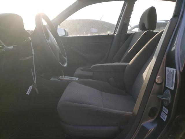 2HGES16335H513786 - 2005 HONDA CIVIC DX VP ნაცრისფერი ფოტო 7