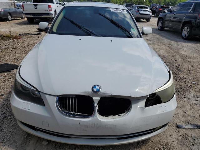 WBANU53558CT13745 - 2008 BMW 528 I WHITE photo 5