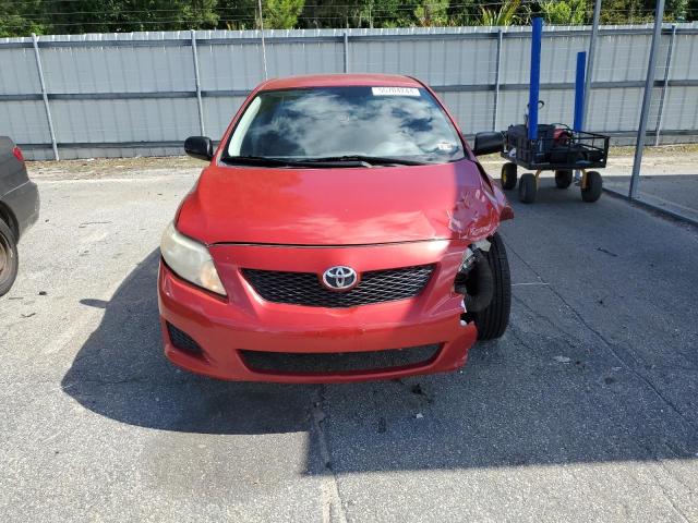 JTDBL40E39J007051 - 2009 TOYOTA COROLLA BASE RED photo 5