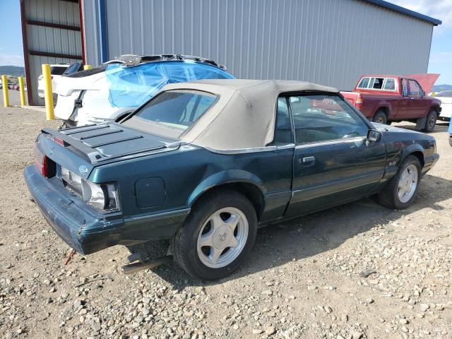 1FACP44E4NF128029 - 1992 FORD MUSTANG LX GREEN photo 3