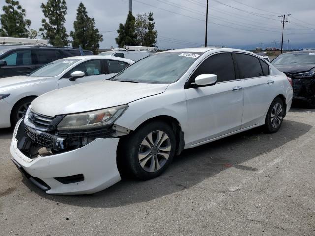 1HGCR2F30DA268144 - 2013 HONDA ACCORD LX WHITE photo 1