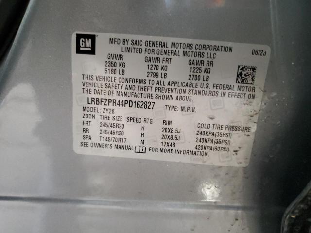 LRBFZPR44PD162827 - 2023 BUICK ENVISION ESSENCE Մոխրագույն լուսանկար 12