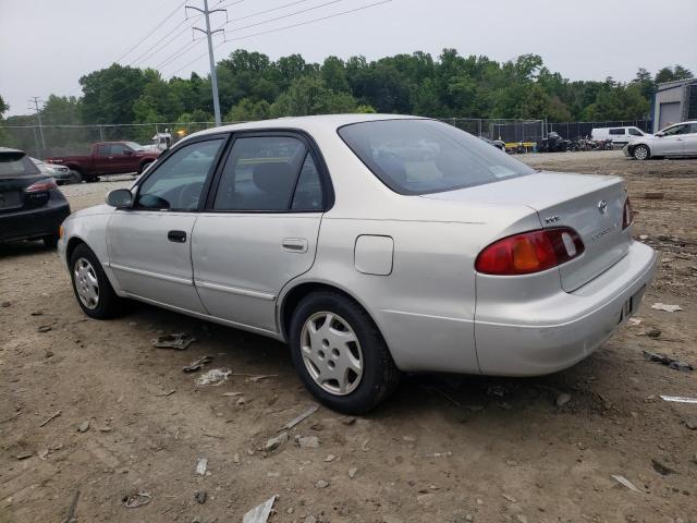 2T1BR12E5XC161862 - 1999 TOYOTA COROLLA VE SILVER photo 2