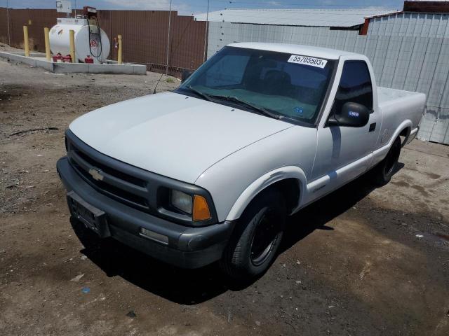 1GCCS14X8VK136277 - 1997 CHEVROLET S TRUCK S10 WHITE photo 1