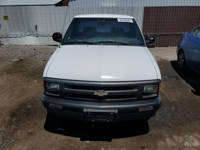 1GCCS14X8VK136277 - 1997 CHEVROLET S TRUCK S10 WHITE photo 5