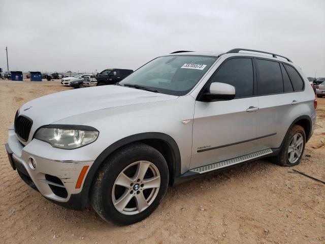 5UXZW0C58CL674217 - 2012 BMW X5 XDRIVE35D SILVER photo 2