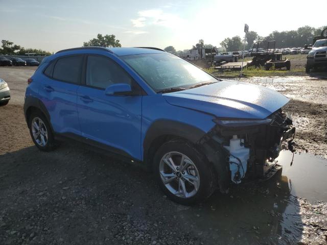 KM8K6CAB3NU803356 - 2022 HYUNDAI KONA SEL BLUE photo 4