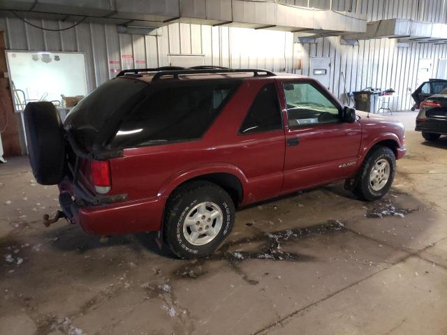 1GNCT18W5XK213258 - 1999 CHEVROLET BLAZER RED photo 3