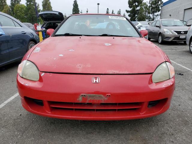 JHMEH6161SS004892 - 1995 HONDA CIVIC DEL SOL SI RED photo 5