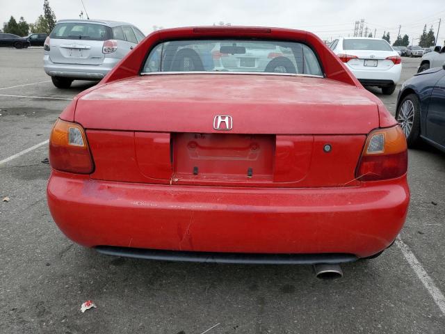 JHMEH6161SS004892 - 1995 HONDA CIVIC DEL SOL SI RED photo 6