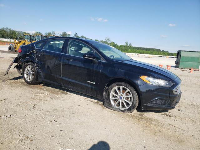 3FA6P0LU1HR216980 - 2017 FORD FUSION SE HYBRID BLACK photo 4