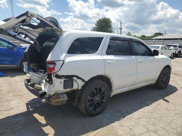 1C4RDJDG0MC663162 - 2021 DODGE DURANGO GT WHITE photo 3