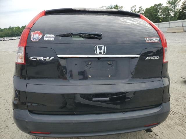 2HKRM4H70DH613829 - 2013 HONDA CR-V EXL BLACK photo 6