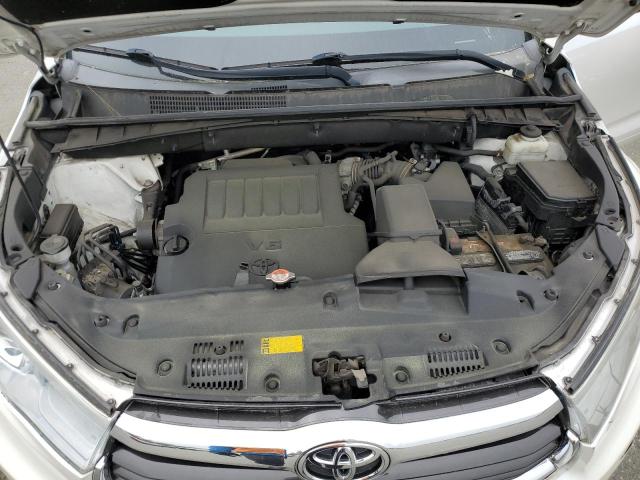 5TDJKRFH2GS252680 - 2016 TOYOTA HIGHLANDER XLE WHITE photo 12