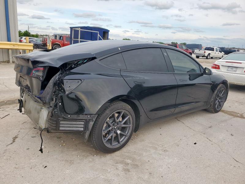 5YJ3E1EA7PF679282 - 2023 TESLA MODEL 3 შავი ფოტო 3