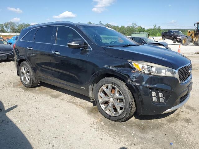 5XYPKDA13GG017757 - 2016 KIA SORENTO SX BLACK photo 4