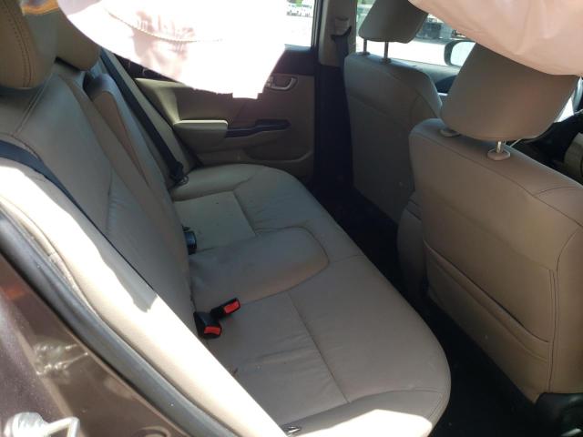 2HGFB2F99FH504851 - 2015 HONDA CIVIC EXL 棕色 照片 10